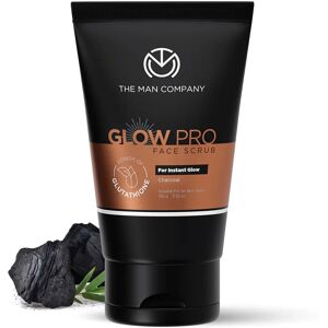 The Man Company Glow Pro Face Scrub Glutathione and Charcoal (100g)