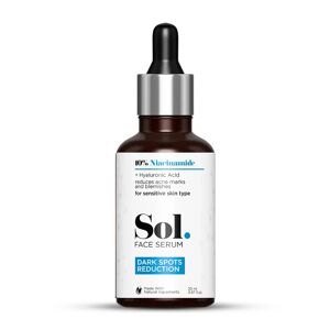 The Man Company Sol. 10% Niacinamide Dark Spots Reduction Face Serum Hyaluronic Acid Base