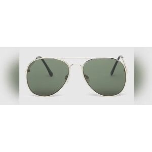 SELECTED HOMME Yellow Aviator Sunglasses