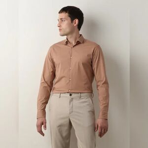 SELECTED HOMME Brown Formal Full Sleeves Shirt