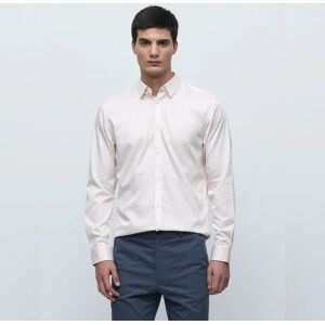 SELECTED HOMME Pink Slim Fit Full Sleeves Formal Shirt