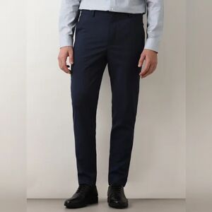 SELECTED HOMME Dark Blue Mid Rise Suit-Set Trousers