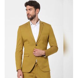 SELECTED HOMME Mustard Slim Fit Suit Blazer