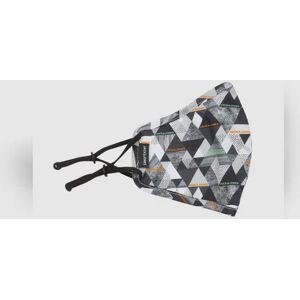 JACK & JONES JACK&JONES Grey Abstract Print Mask with 3 Changeable PM 2.5 Filter