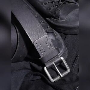 JACK & JONES JACK&JONES Black Leather Belt