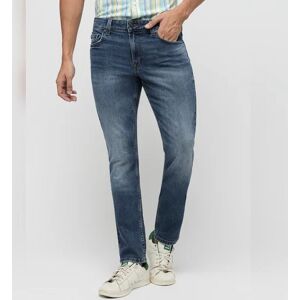 JACK & JONES JACK&JONES PRODUKT by JACK&amp;JONES Dark Blue Mid Rise Slim Fit Jeans