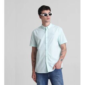 JACK & JONES JACK&JONES Green Cotton Short Sleeves Shirt