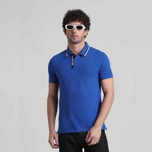 JACK & JONES JACK&JONES Blue Logo Text Detail Polo