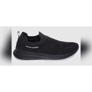 JACK & JONES JACK&JONES Black Self-Design Slip On Sneakers