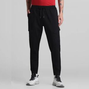 JACK & JONES JACK&JONES Black Mid Rise Cargos