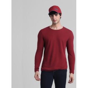 JACK & JONES JACK&JONES Red Crew Neck Pullover