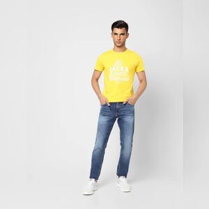 JACK & JONES JACK&JONES Blue Low Rise Glenn Slim Jeans