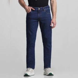 JACK & JONES JACK&JONES Blue Low Rise Tim Slim Fit Jeans