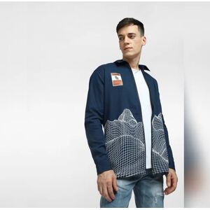 JACK & JONES JACK&JONES Blue Digital Wave Print Shirt