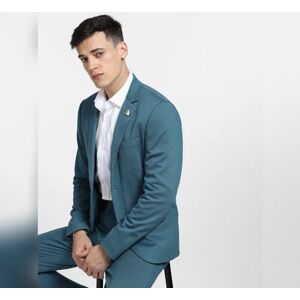 JACK & JONES JACK&JONES Teal Suit-Set Blazer