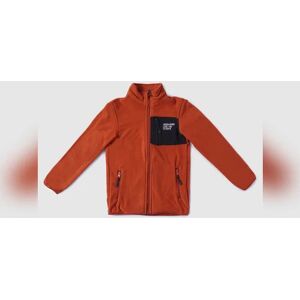 JACK & JONES JUNIOR JACK&JONES Boys Orange Fleece Jacket