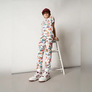 JACK & JONES JUNIOR JACK&JONES Boys White Car Print Co-ord Set T-shirt