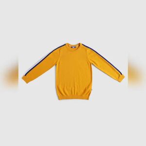 JACK & JONES JUNIOR JACK&JONES BOYS Yellow Tape Detail Pullover