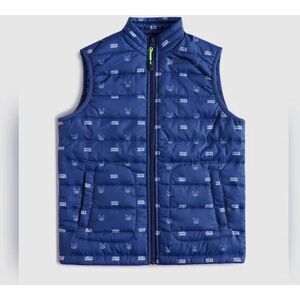 JACK & JONES JUNIOR JACK&JONES BOYS Blue Sleeveless Puffer Winter Jacket