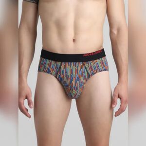 JACK & JONES JACK&JONES Multi-Colour Printed Briefs