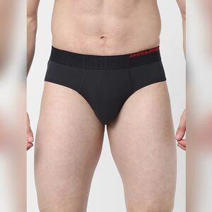 JACK & JONES JACK&JONES Black &amp; Grey Briefs - Pack of 2