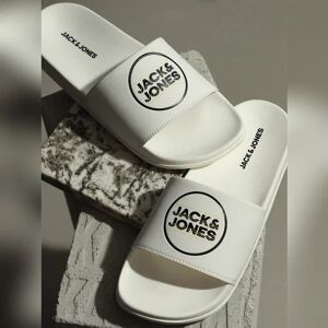 JACK & JONES JACK&JONES White Logo Print Sliders