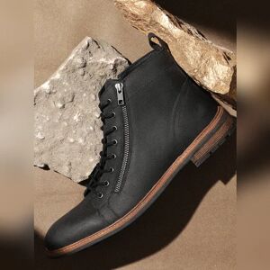 JACK & JONES JACK&JONES Black Leather Boots