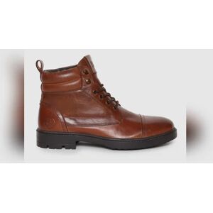 JACK & JONES JACK&JONES Brown Vintage Leather Boots