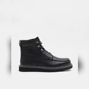 JACK & JONES JACK&JONES Black Premium Leather Boots