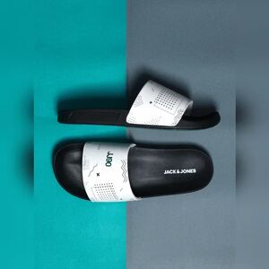 JACK & JONES JACK&JONES Black Printed Sliders