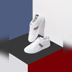 JACK & JONES JACK&JONES White Striped Lace-Up Sneakers