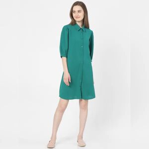 VERO MODA Green Shirt Dress