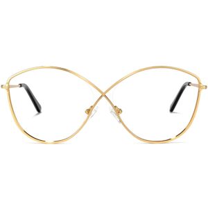 Vooglam Optical Iliana - Butterfly Gold Eyeglasses