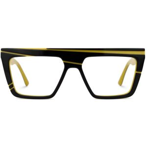 Vooglam Optical Daneil - Aviator Black/Yellow Eyeglasses