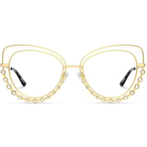 Vooglam Optical Odilia - Cat Eye Gold Eyeglasses