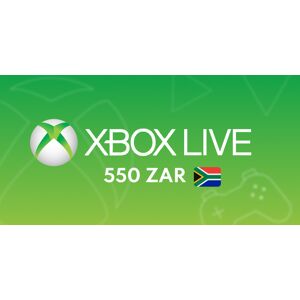 XBOX Live Gift Card 550 ZAR