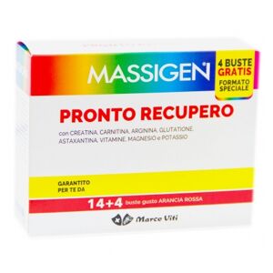 Marco viti farmaceutici spa Massigen Pronto Recupero 14 Bustine +4