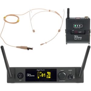 the t.bone GigA Pro Body HeadmikeO Bundle beige