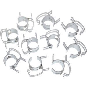 Stairville Snap silver 10 pcs Silver