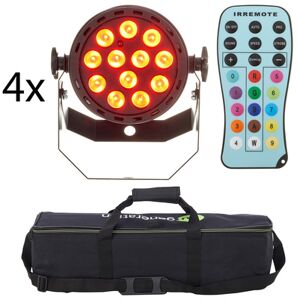 Fun Generation LED Pot 12x1W QCL RGB W Bundle