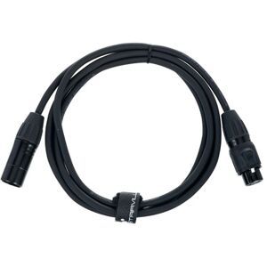 Stairville PDC5BK IP65 DMX Cable 2m 5pin
