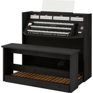 Johannus Studio 360, Charcoal Black Charcoal Black con panca coordinata
