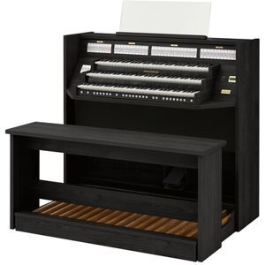 Johannus Studio 360, Charcoal Black Charcoal Black con panca coordinata