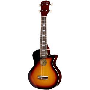 Harley Benton UK-L100E VS Soprano Ukulele Vintage Sunburst lucido