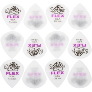 Dunlop Tortex Flex Jazz III XL 1.14 White