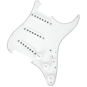 Mojotone 58 Q.Coil Hot Br. Pickguard WH White