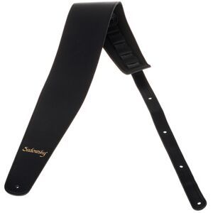 Sadowsky Synthetic Leather Strap BK G P Black