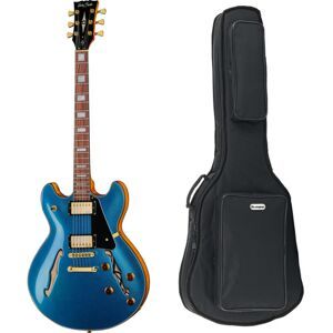 Harley Benton HB-35Plus Metallic Blue w/Bag Metallic Blue