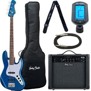 Harley Benton JB-62CC LPB Set Lake Placid Blue