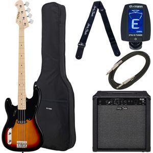 Harley Benton PB-50 LH SB Vintage Ser Set Sunburst